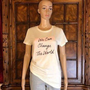 Gap 'We Can Change The World' Cotton/Modal Tshirt